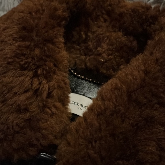 Coach Lamb Leather Sherriff Jacket - Picture 12 of 12